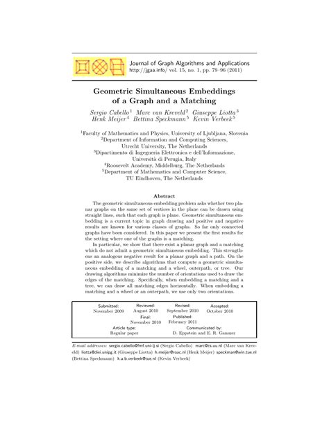 Simultaneous embedding Algorithms 的图像结果