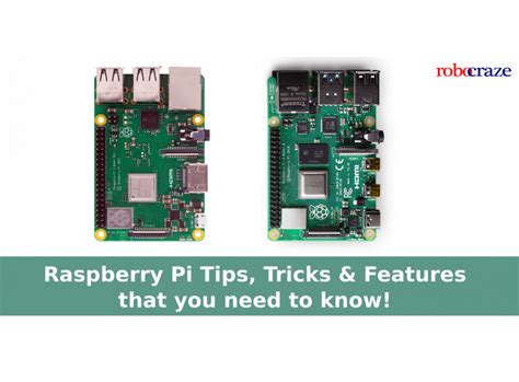 Raspberry Pi Tips & Tricks - Robocraze