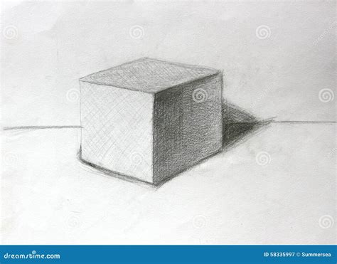 3d Cube Drawing