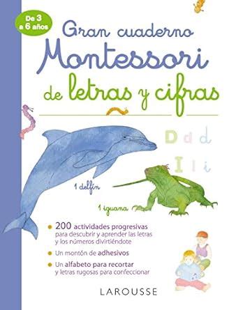 Amazon.in: Buy Gran cuaderno Montessori de letras y cifras Book Online ...