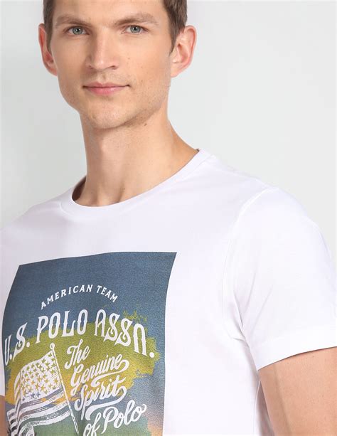 Cotton Graphic Print T-Shirt – U.S. Polo Assn. India