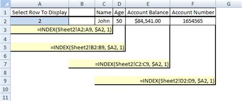 Image result for Index Formule Excel