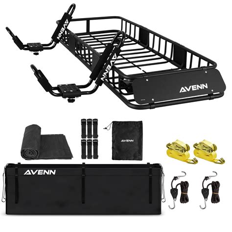 AVENN Universal 64 x 23 x 6 Cargo Basket Roof Rack India | Ubuy