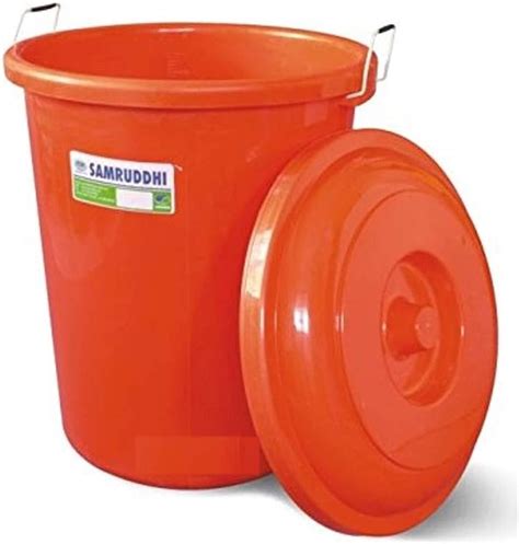 VTC SB Blue Plastic Water Storage Container Drum with Lockring ...