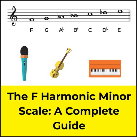 The F Harmonic Minor Scale - A Music Theory Guide