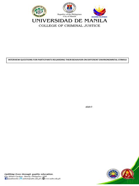 Image result for Initial Interview Questions Tagalog