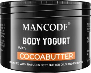 MANCODE Cocoa Butter Body Yogurt, Enriched with Natures Best Butter ...