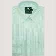 Charaghdin.com - Stripes Green Shirt