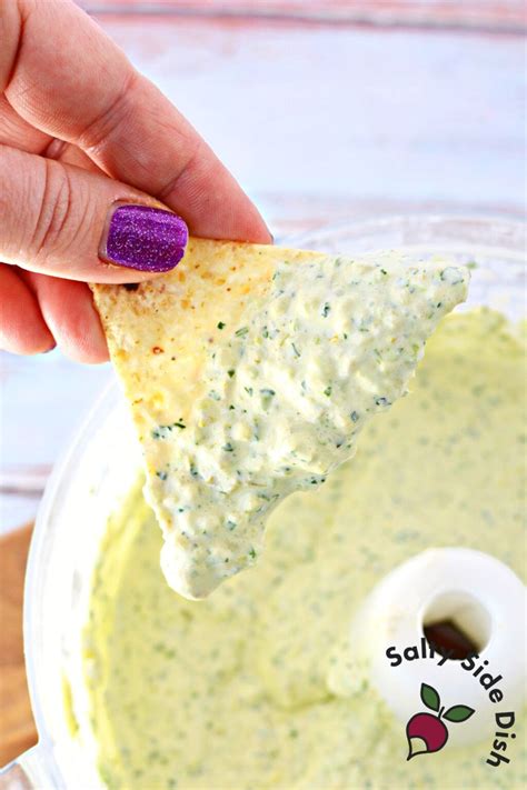 "Cardi B Dip" AKA Viral Avocado Jalapeno Dip | Salty Side Dish