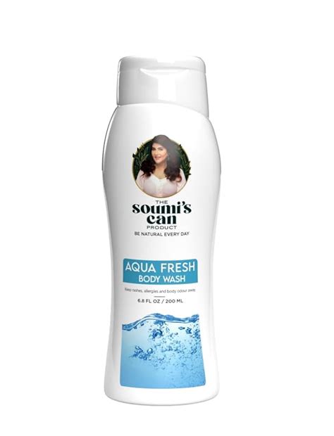 Buy THE SOUMI'S CAN PRODUCT AQUA FRESH BODY WASH | With Aloevera, Lemon ...