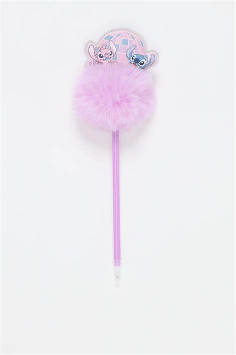 Stitch and Angel pen with pompom - ACCESSORIES - Girl - Kids ...