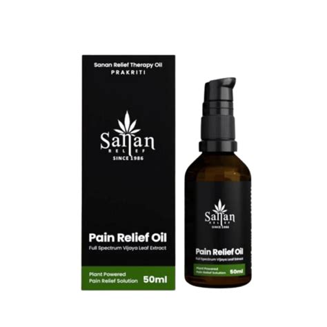 Topical Pain Relief Oil 50ml- Sanan Relief
