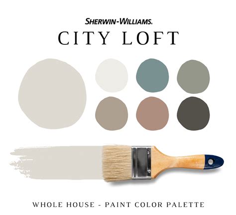 Sherwin Williams CITY LOFT Color Palette - NISH
