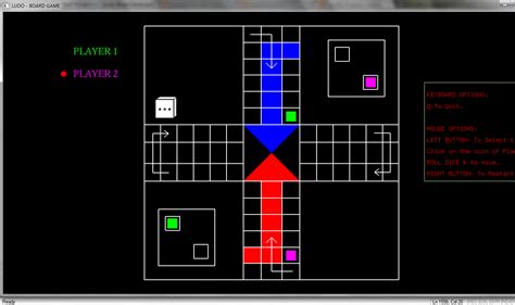 OpenGL Projects: Ludo Board Game output images