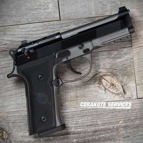 Beretta 92X RDO FR Centurion Disruptive Grey Pistol - Cerakote Services