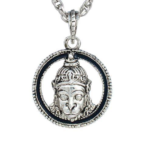 Buy Memoir Antique look Lord Hanuman Bajrang Bali God pendant locket ...