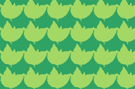 Simple Leaf Pattern Design Graphic by Finart · Creative Fabrica