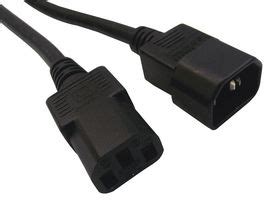 IEC 60320 C14 to IEC 60320 C13 Power Cords / Electrical Power Cables ...