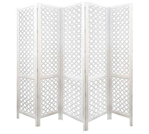 Shilpi Handmade Wooden Partition in Round Ringing Decor Panels Wooden ...