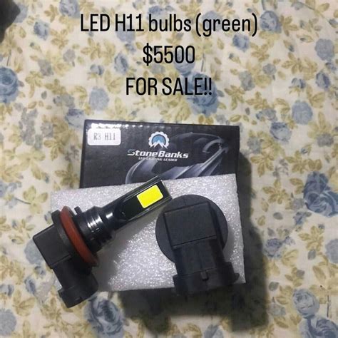 For Sale: LED H11 Bulbs Green - Mandeville