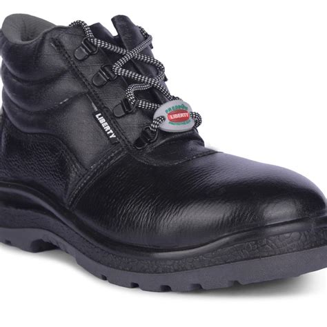 Buy Freedom By Liberty Mens SURAKSHAAC Black Safety Lacing Shoes