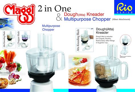 Buy Maggi RIO Steel 2 In 1 Atta Kneader Cum Vegetable Chopper ...