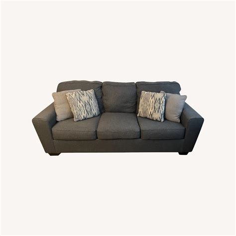 Ashley Furniture Grey Calion Couch - AptDeco