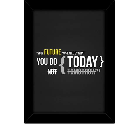 TIED RIBBONS Inspirational Posters with Frames Motivational Quotes Wall ...