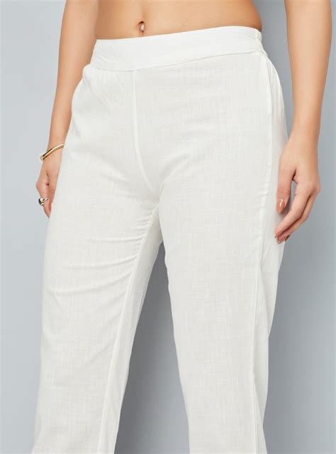 Buy Women Embroidered Lace Inserts Straight Kurta Set Online at just Rs ...