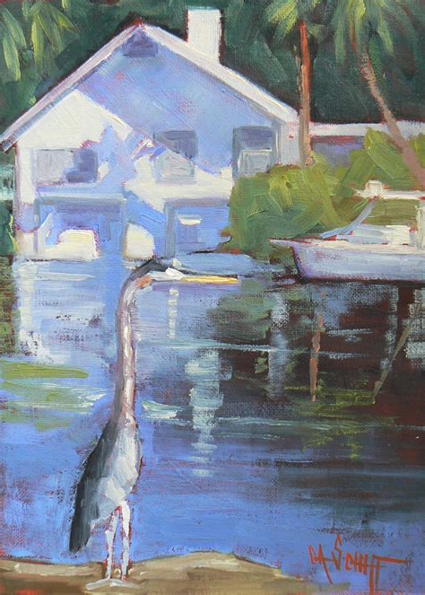 CAROL SCHIFF DAILY PAINTING STUDIO: Florida Landscape, Daily Painting, Small Oil Painting ...