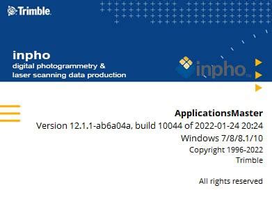 Trimble Inpho Photogrammetry 的图像结果
