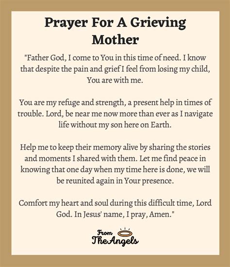 Prayers For Mom Death : 8+ Prayers For A Deceased Mother – ATEEP