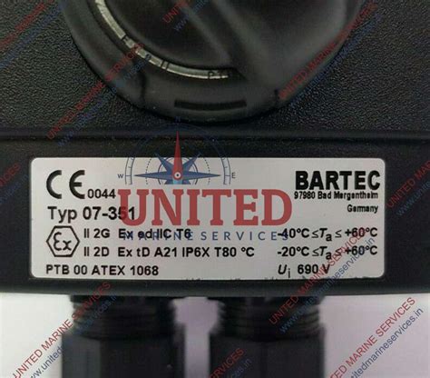 BARTEC CONTROL STATION 07-351 | United Marine Services