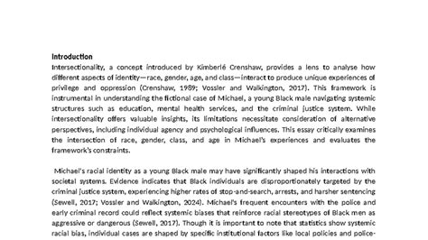 Image result for Intersectionality Case Study