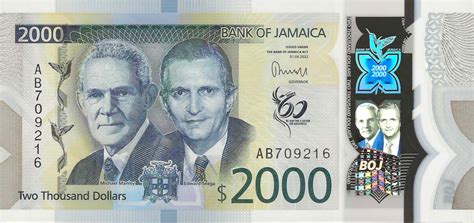 Who Is On The 50 Dollar Bill In Jamaica