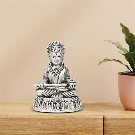 Antique Silver Idol - Annapurna Devi – RANKA JEWELLERS PC PRIVATE LIMITED
