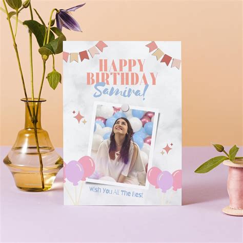 Desi Vastra Half Engineer Customised Greeting Card For Birthday ...