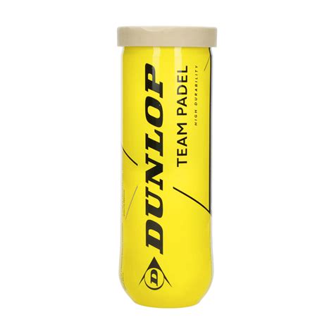 Dunlop Team Padel Ball – Single Can (3 Balls) | Buy Padel Balls Online ...