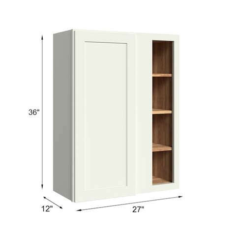 KraftMaid Momentum Deveron 30-in W x 36-in H x 12-in D Dove White Blind ...