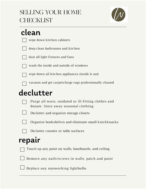 Checklist for Selling Your House | Home Maintenance Tips - process of selling a house