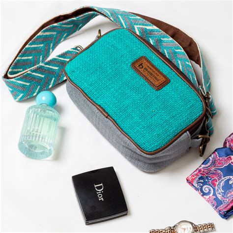 Turquoise Aura Sling Bag – Bhastra Bags