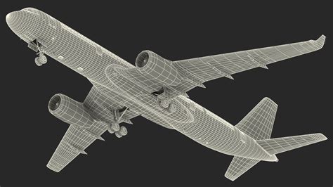 Tupolev Tu-214 Russian Government Airliner Rigged 3D model | 3D Molier ...