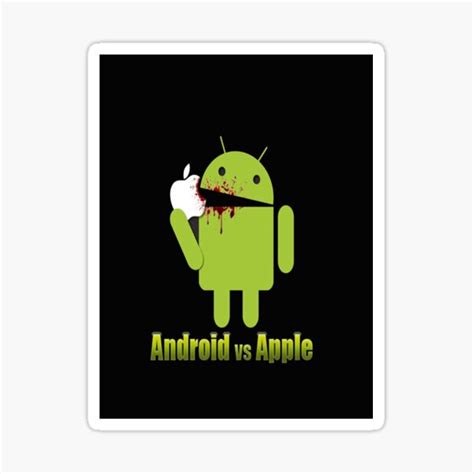 Image result for Android vs Apple Sticker