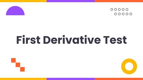 First Derivative Test Calculus 的图像结果