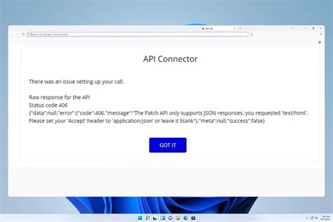 Error 406 no aceptable: qué significa y cómo solucionarlo