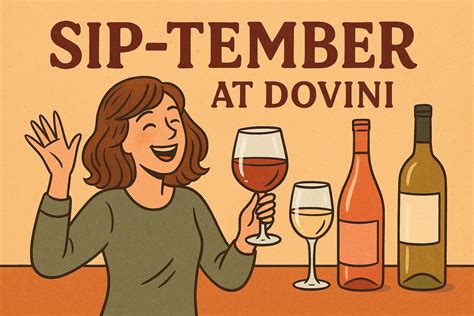 September Wine Tasting at Dovini, Dovini Italian Bar & Grill ...