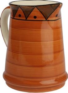 Crok Chok 1.5 L Ceramic Water Hand Painted Studio Pottery Ceramic Milk ...