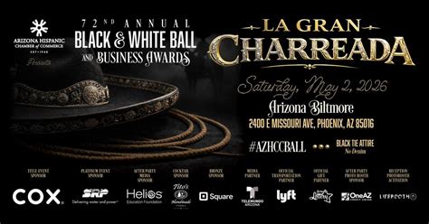 72nd Annual Black & White Ball and Business Awards, Arizona Biltmore ...