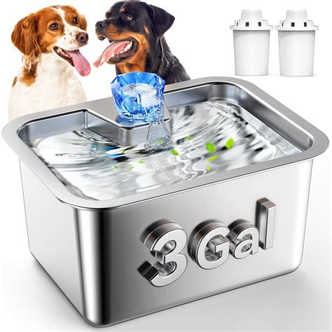 Automatic Dog Bowl Watering Systems The Vault 7 Gallon XL Water Dispenser Outdoor Dog Water Bowl