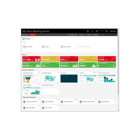 Image result for SQL Server Reporting Server Application